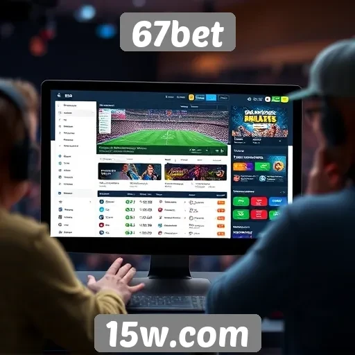 Interface do usuário e experiência no 67bet