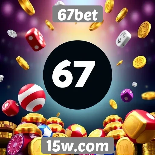 Variedade de jogos disponíveis no site 67bet